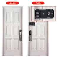 Invisible Electronic Door Lock with Remote Control – Front Door Anti-Theft Security