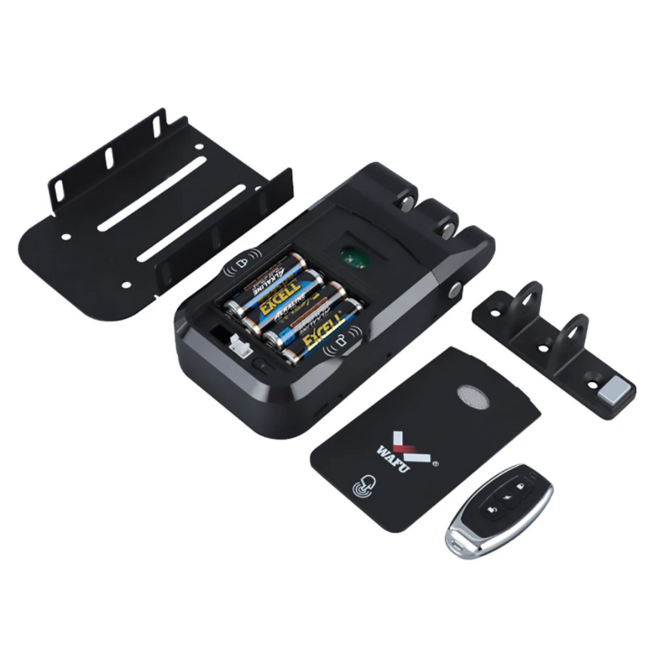 Invisible Electronic Door Lock with Remote Control – Front Door Anti-Theft Security