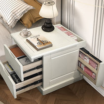 Bedside table with secret compartment for your valuables