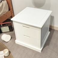 Bedside table with secret compartment for your valuables