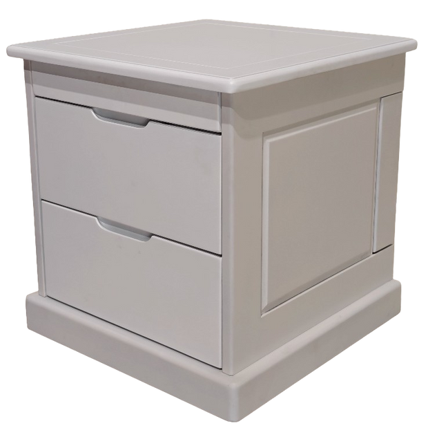 Bedside table with secret compartment for your valuables